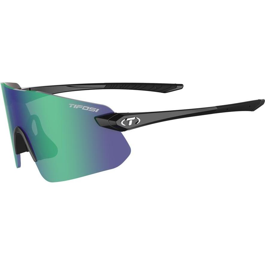 Tifosi VOGEL SL glänzend schwarze Brille (1Smoke Green Glas 15,4 % Lichtdurchlässigkeit) (PREMIERY: (1Smoke Green Glas 15,4 % Lichtdurchlässigkeit) (44461914)