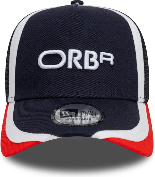 Actual product image New Era A-Frame Snapback Trucker Cap - RETRO Red Bull Racing