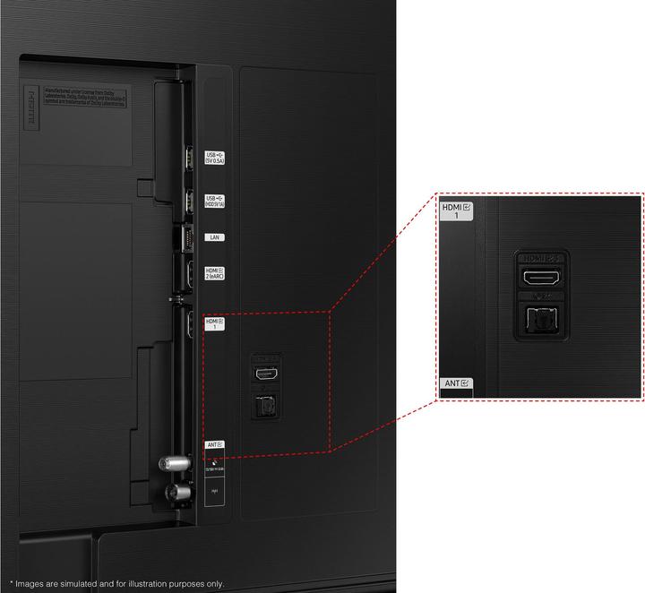 Produktbild Samsung QE43Q60BAU (43", Q60B, QLED, 4K, 2022)