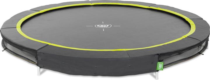 Exit Silhouette sports Bodentrampolin ø305cm - schwarz (305 cm)