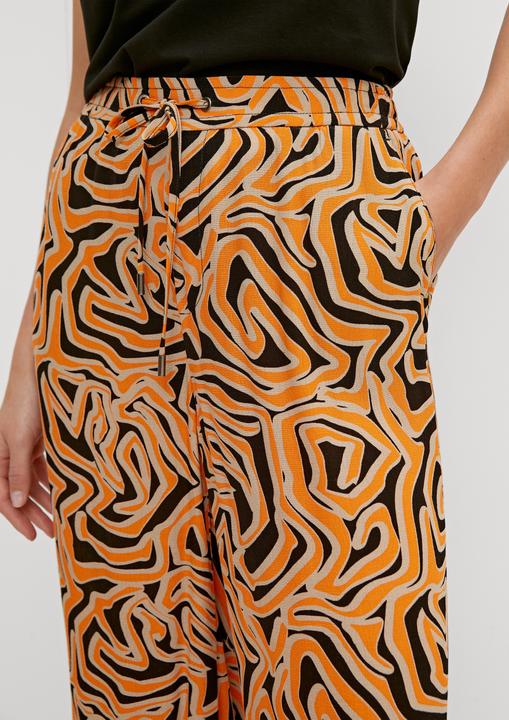 Image du produit Comma Regular: Wide leg-Viskosehose (36)