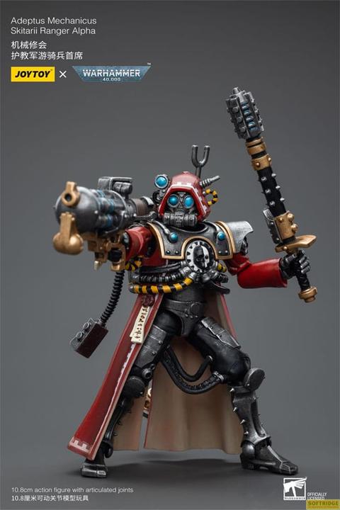 Produktbild Joy Toy Warhammer 40k Actionfigur 1/18 Adeptus Mechanicus Skitarii Ranger Alpha
