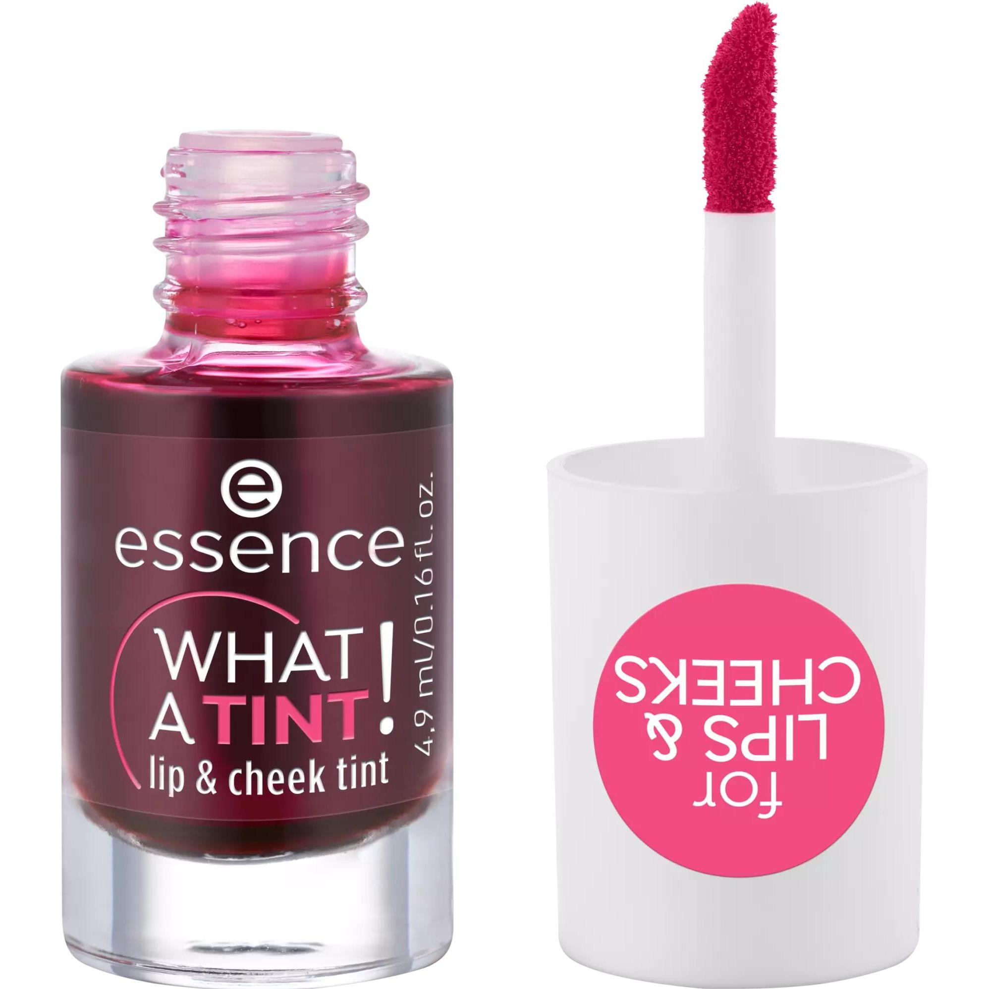 essence, Lippenstift + Lipgloss, What a Tint (01 Kiss From A Rose)