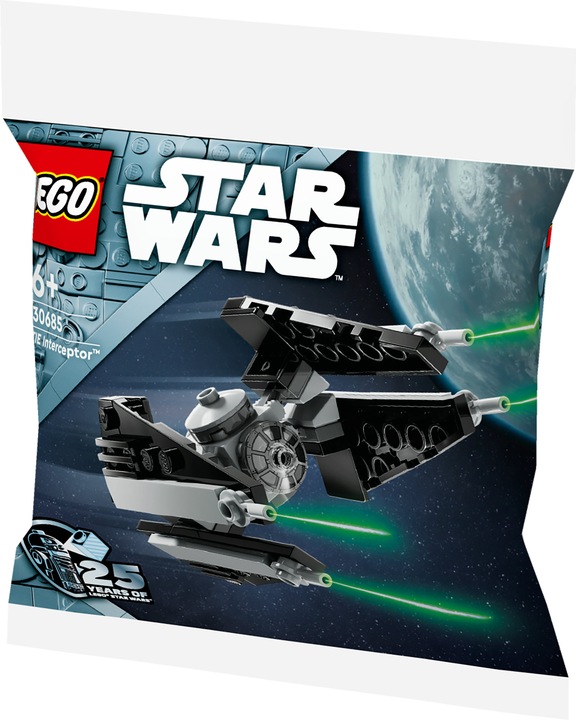 Actual product image LEGO TIE interceptor mini-model (30685, LEGO Star Wars)
