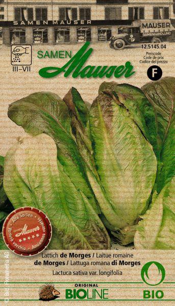 Image du produit Samen Mauser Bourgeon Bio Laitue de Morges (Graines de légumes)