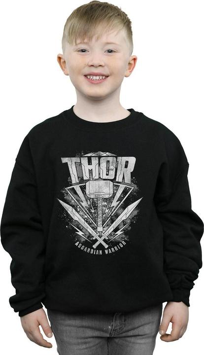 Produktbild Thor Ragnarok Hammer Logo Sweatshirt Jungen (140, 146)