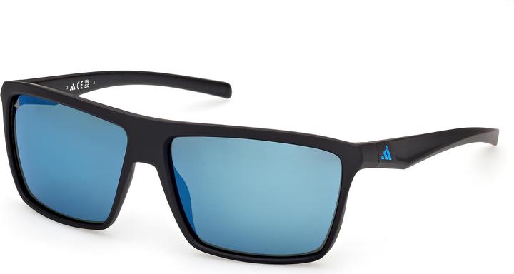 Produktbild Adidas ES0002 S3 (Schwarz matt, Blau, Blue Mirror)