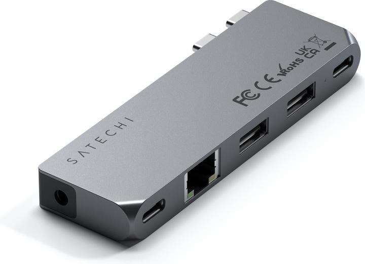 Immagine prodotto Satechi Dual USB-C Pro Hub Mini (USB-C, 5 porte)