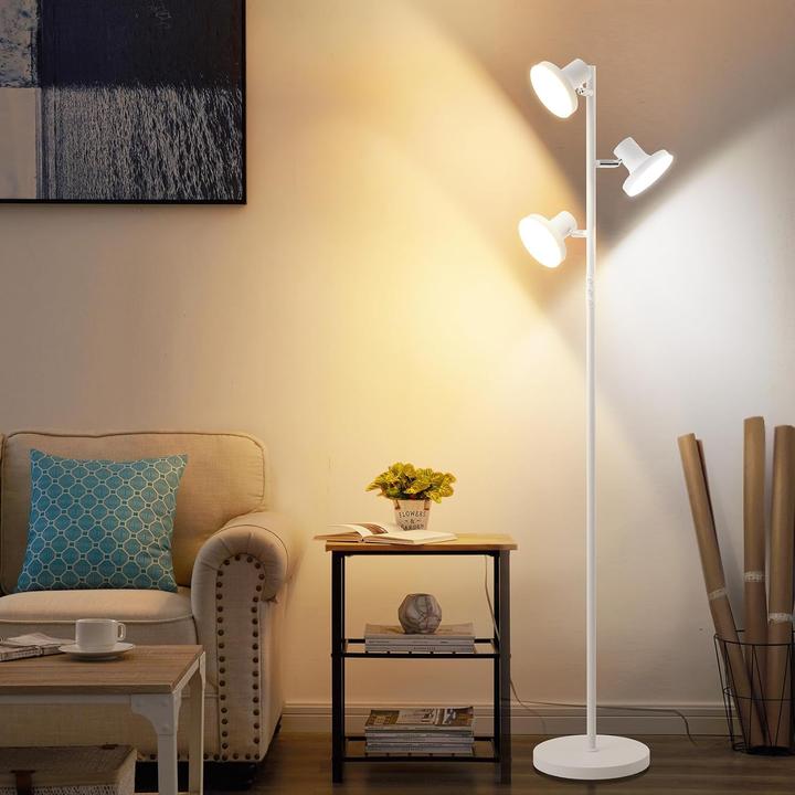 Produktbild LS LED Stehlampe Tres-Flex Weiss (2500 lm)