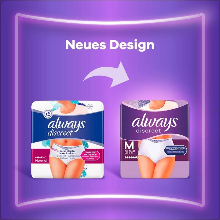 Produktbild Always Discreet (9x, Large)