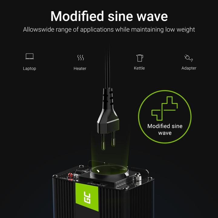 Image du produit GreenCell Onduleur pour voiture