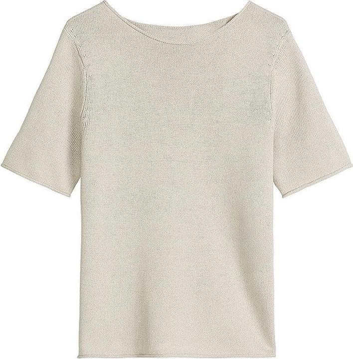Beige, grey silk
