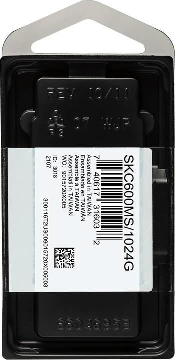 Produktbild Kingston KC600 (1024 GB, mSATA)