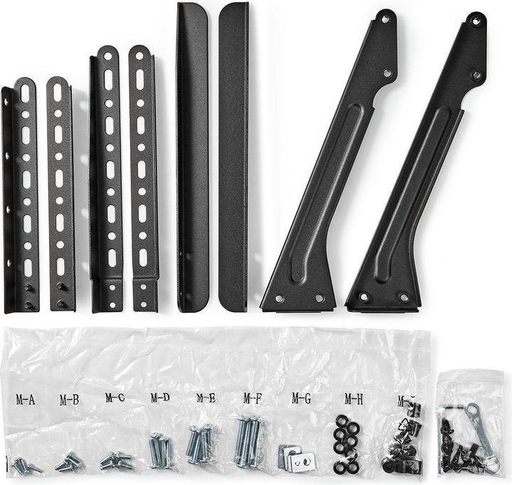 Actual product image Nedis Fixed TV stand / 13-70 / maximum supported screen weight: 50 kg / adjustable vore (50 kg, 13" - 70")