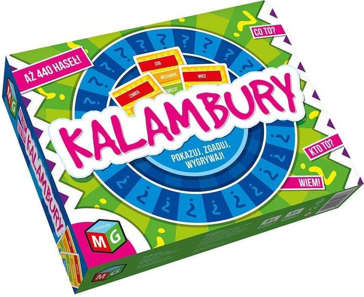 Actual product image Multigra Multiplayer board game Puns