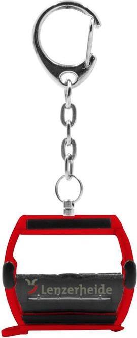 Jägerndorfer Schlüsselanhänger rot Lenzerheide Omega-IV, Metall