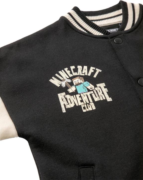 Actual product image Minecraft Boys Creeper Varsity Jacket (146, 152)