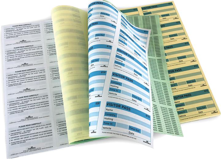 Actual product image Durable Notepad visitor book refill set ws (A4)