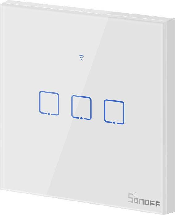 Produktbild Sonoff Wandschalter WiFi Wall Switch T1EU3C TX 3 Kanal