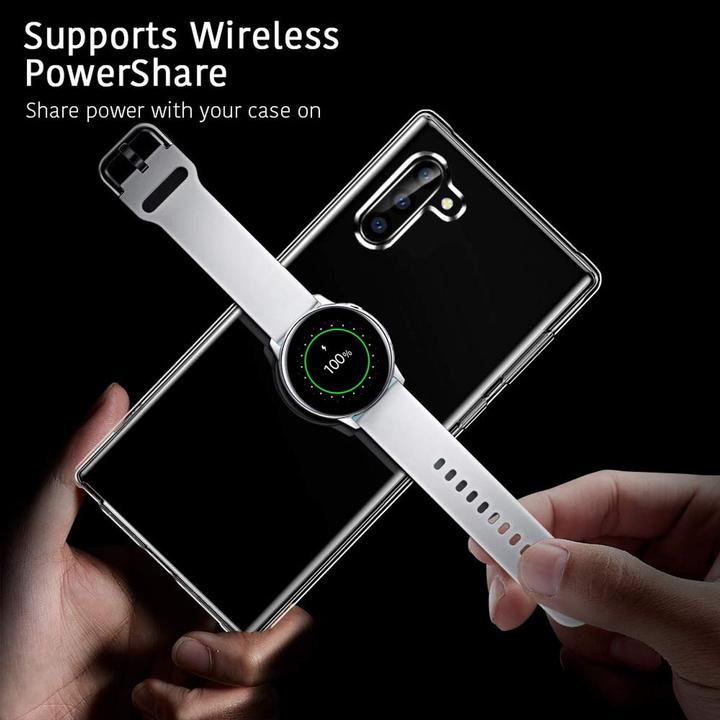Produktbild König Design Handyhülle für Samsung Galaxy Note 10 Schutzcase Backcover Bumper Transparent (Samsung Galaxy Note 10)