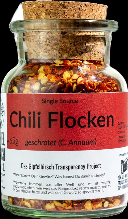 Image du produit Gipfelhirsch Piment, concassé (c.annuum) (65 g)