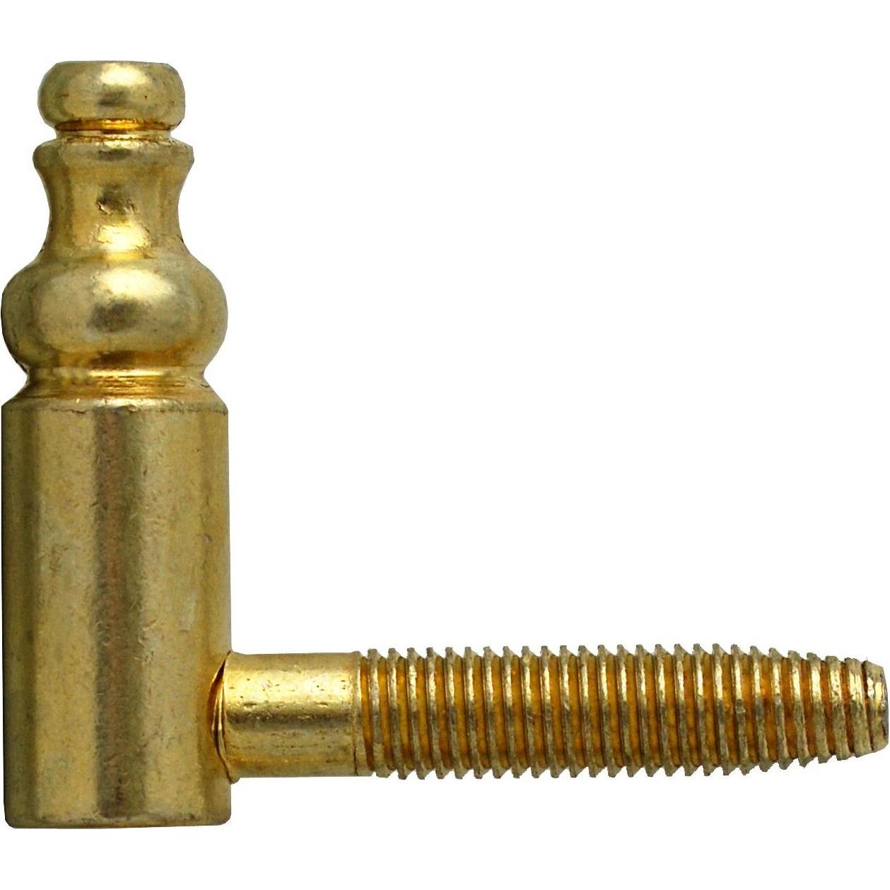 Otlav, Türbeschlag + Scharnier, Einbohrband Flügelteil Typ 190, Band ø 14 mm, Stahl vermessingt