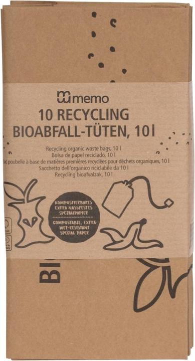 Produktbild Memo Kompostbeutel (10x 10 Liter) (10 l)