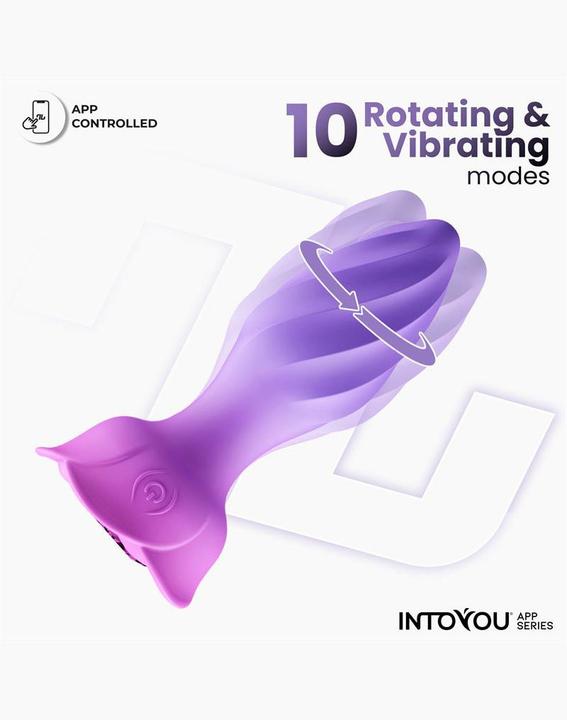 Produktbild IntoYou Moxy – Butt Plug 360° Rotation (mit App-Steuerung) – Flieder