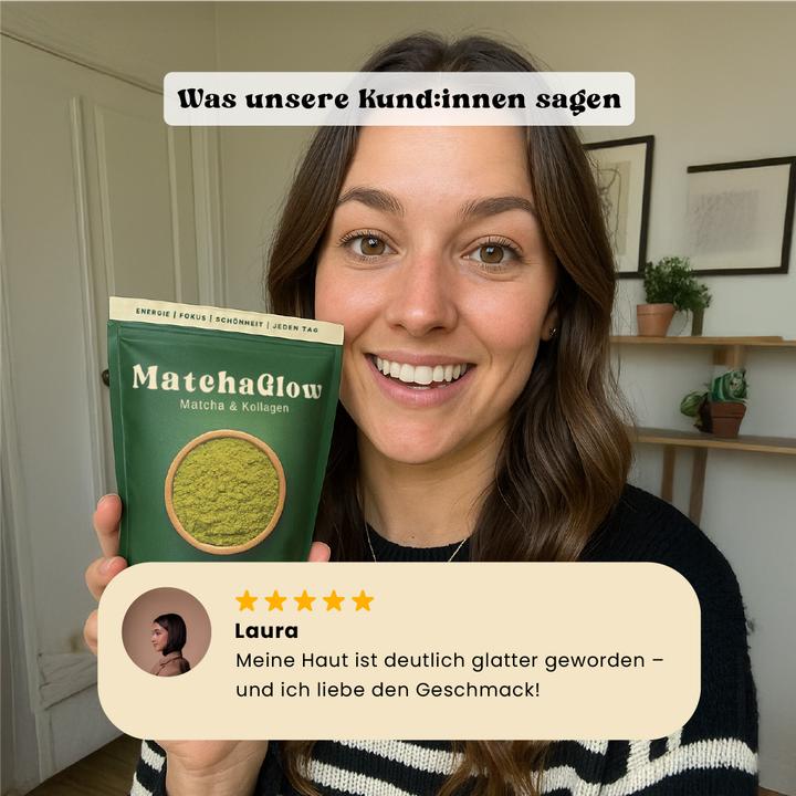 Image du produit MatchaGlow Ceremonial Matcha et collagène (250 g)