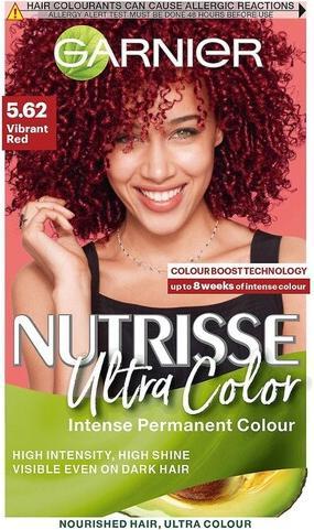 Produktbild Garnier Nutrisse Ultra Color (Hair Dye, 1 unit, 5.62 Vibrant Red) (5.62 Vibrant Red)