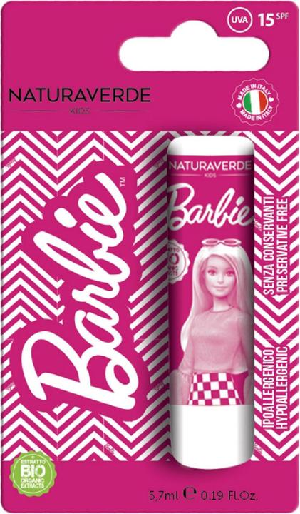 Naturaverde Lippenbalsam - Barbie - Erdbeere - Kind (Lippenbalsam, 57 ml)