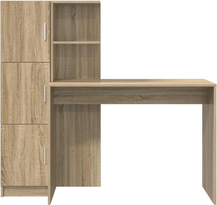 Image du produit vidaXL Schreibtisch für Zuhause (133.50 x 50 x 124 cm)