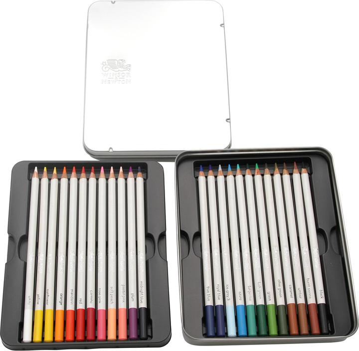 Produktbild Winsor & Newton Precision Pencil Coloured (24 pcs) (837246) (24x)