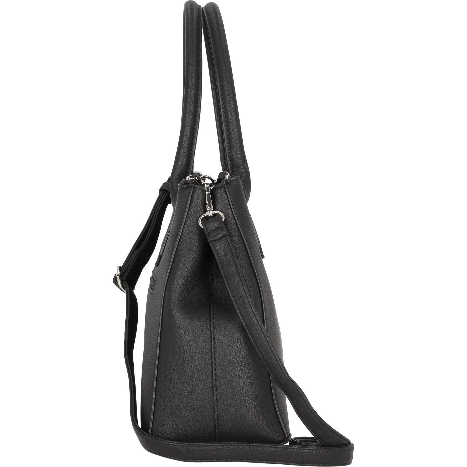 Thumbnail - Tom Tailor, Tasche, Roma Shopper Tasche 36 cm, Schwarz, (12 l)
