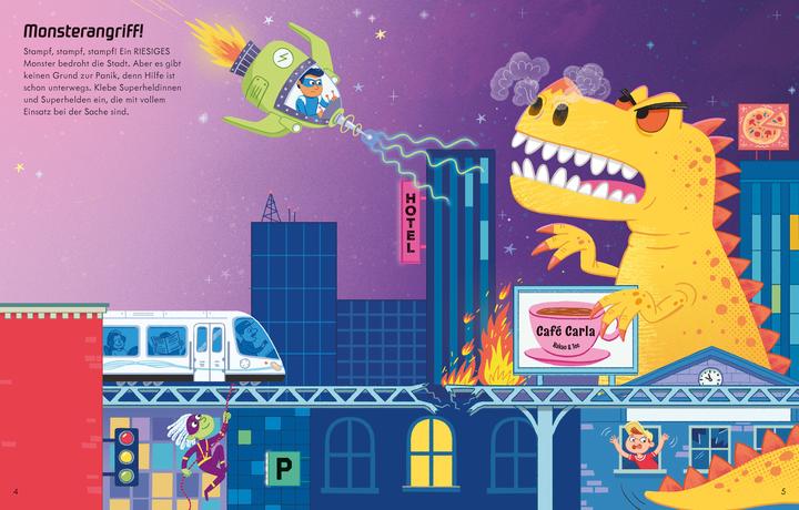 Actual product image My first sticker book: Superkids