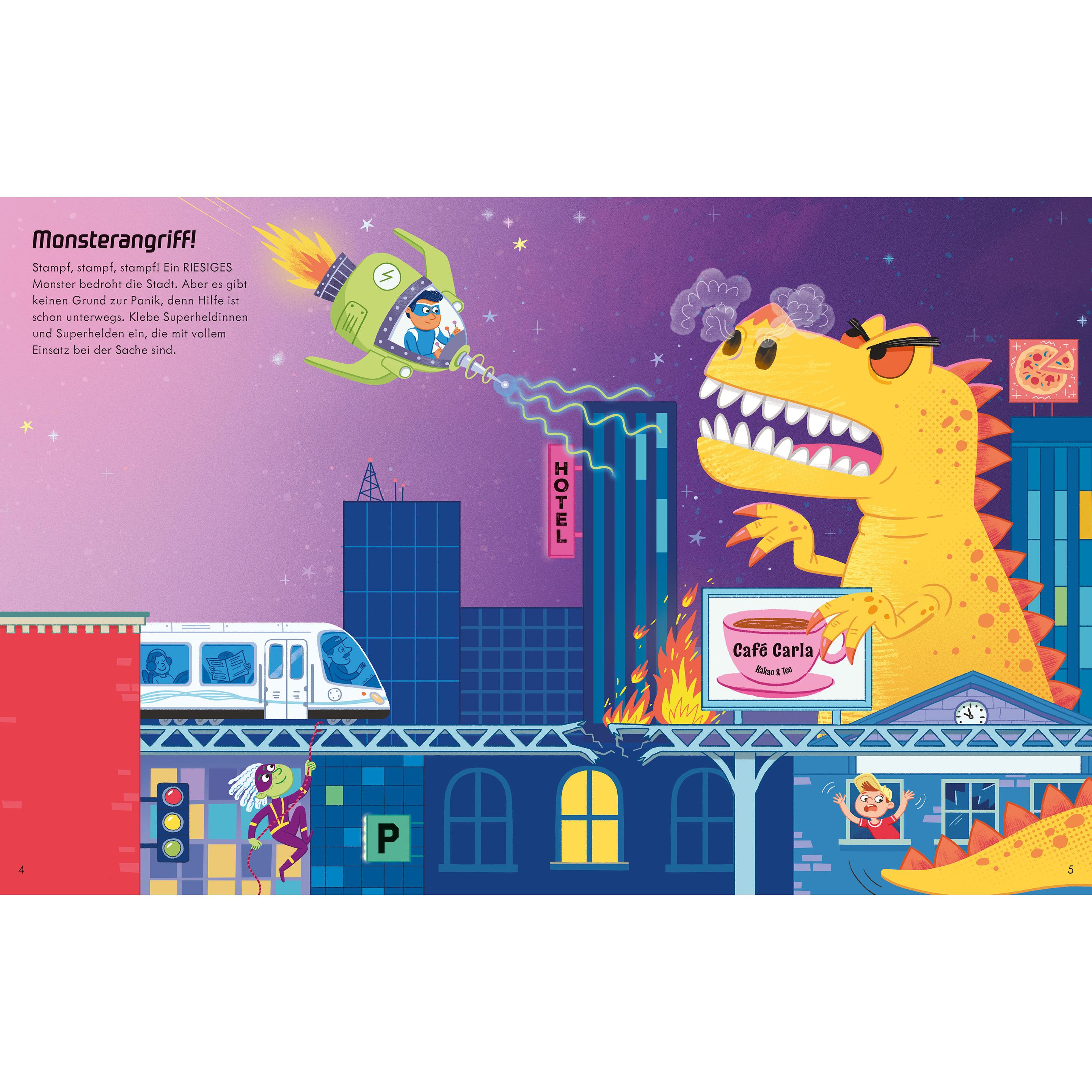 Thumbnail - Usborne Publishing, Sticker, Mein erstes Stickerbuch: Superkids