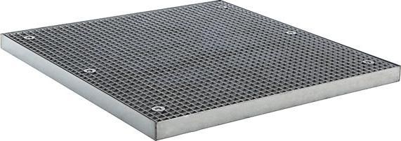 Produktbild kaiserkraft Stahl-Flachwanne, niedrig