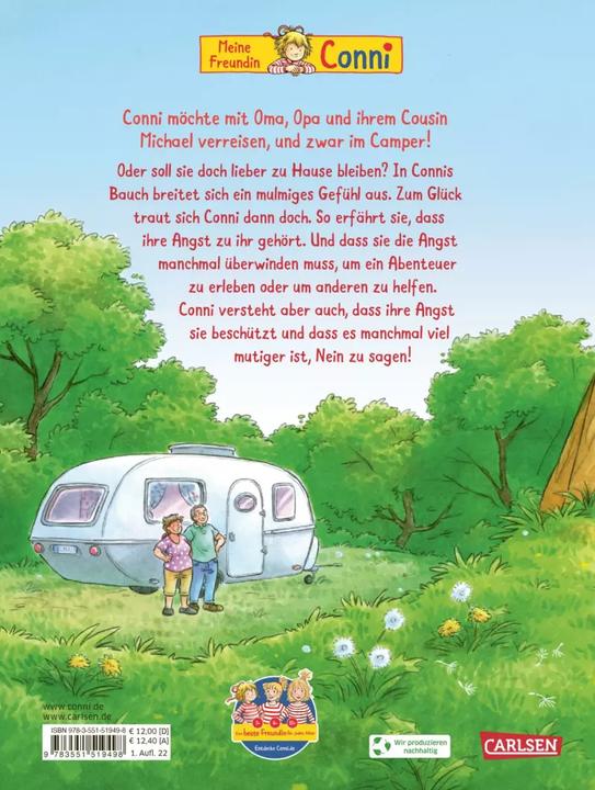 Produktbild Conni-Bilderbücher: Conni traut sich was (Deutsch, Liane Schneider, 2022)