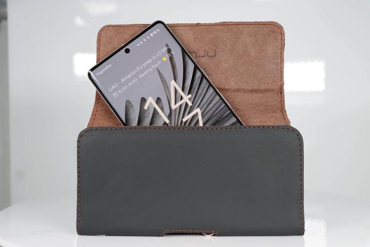 Produktbild Honju horizon Glattleder Gürteltasche für Google Smartphones (Google Pixel 6, Google Pixel 6 Pro, Google Pixel 6a, Google Pixel 7, Google Pixel 7 Pro, Google Pixel 7a)
