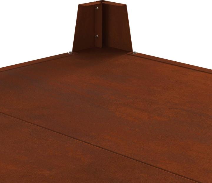 Produktbild vidaXL Feuerplatzabdeckung (80 cm)