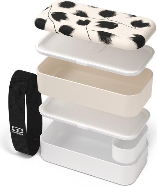 Actual product image Monbento Bento Box MB Original Plume with compartments Made in France - Leak proof - Lunch Box Perfect
