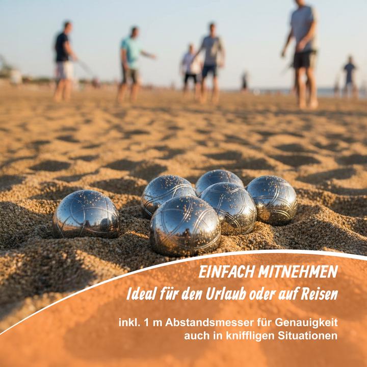 Produktbild Relaxdays Boule-Kugeln (6x, 70 mm)