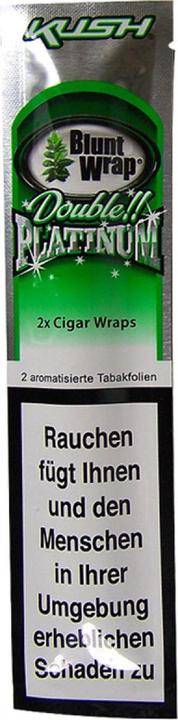 Image du produit Blunt Wraps Double Platinum Kush 2 en 1