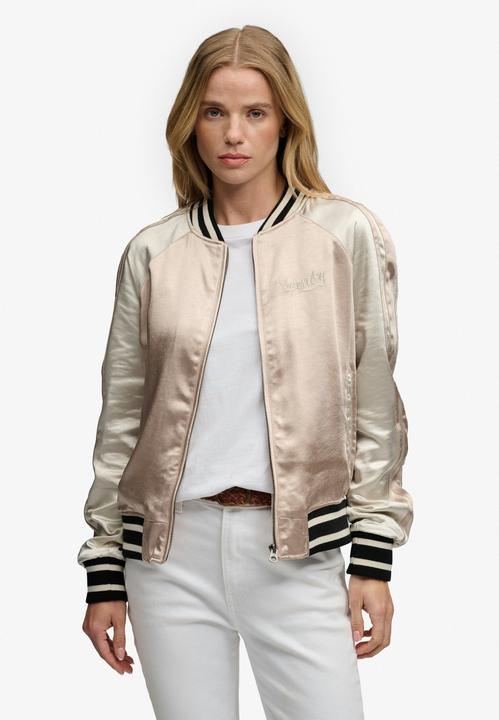 Actual product image Superdry Suikajan Embroidered Bomber Jacket (M)
