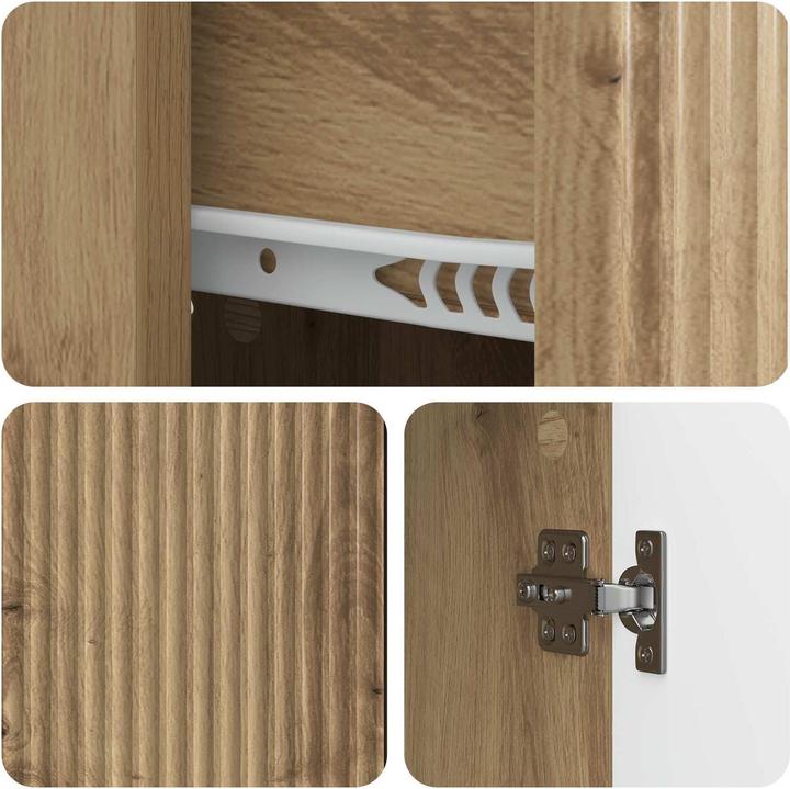 Produktbild vidaXL Modernes Sideboard (34.50 x 66 x 90 cm)