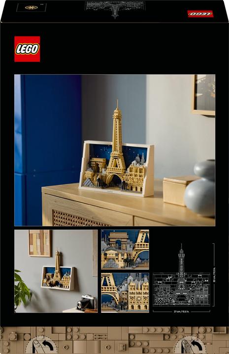 Image du produit LEGO Paris – Stadt der Liebe (21064, LEGO Architecture)