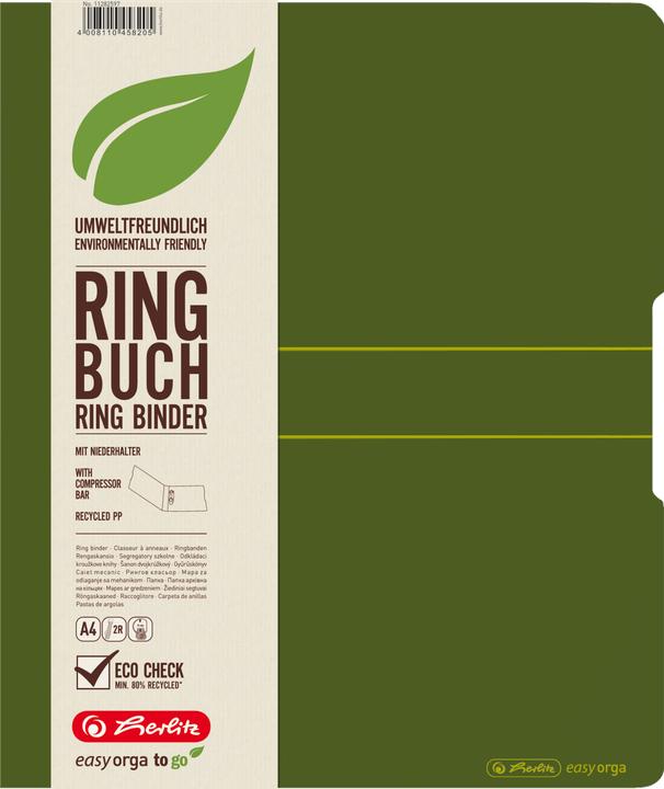 Actual product image Herlitz 11282597 Ring binder (A4, 1 pcs.)