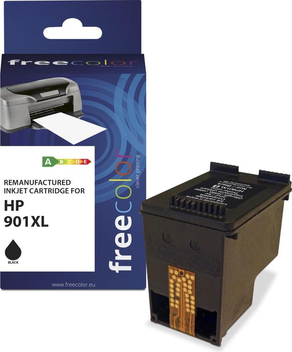 Produktbild Freecolor Patrone HP 901XL black remanufactured