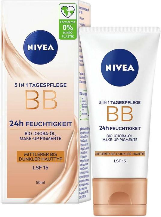 Produktbild NIVEA 5in1 Tagespflege BB Mittel (50 ml)
