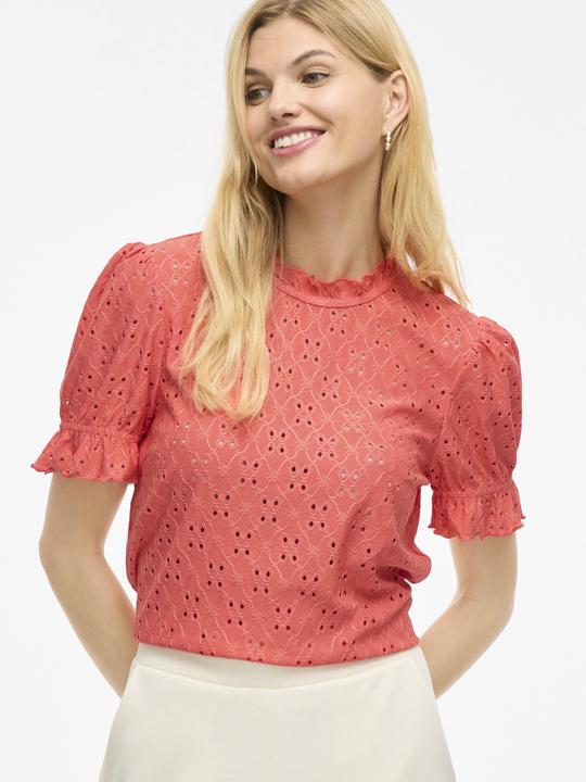 Actual product image Vila Besticktes Oberteil mit kurzen Ärmeln (XXL)